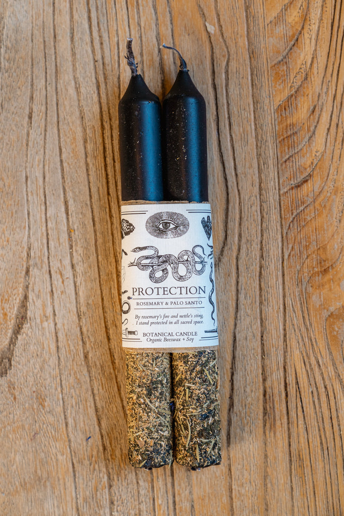 PROTECTION RITUAL CANDLE | Shadow Shield + Transmutation