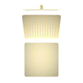 Quadra 12" Metal Rain Shower Head 2mm Ultra Thin Profile - RS103