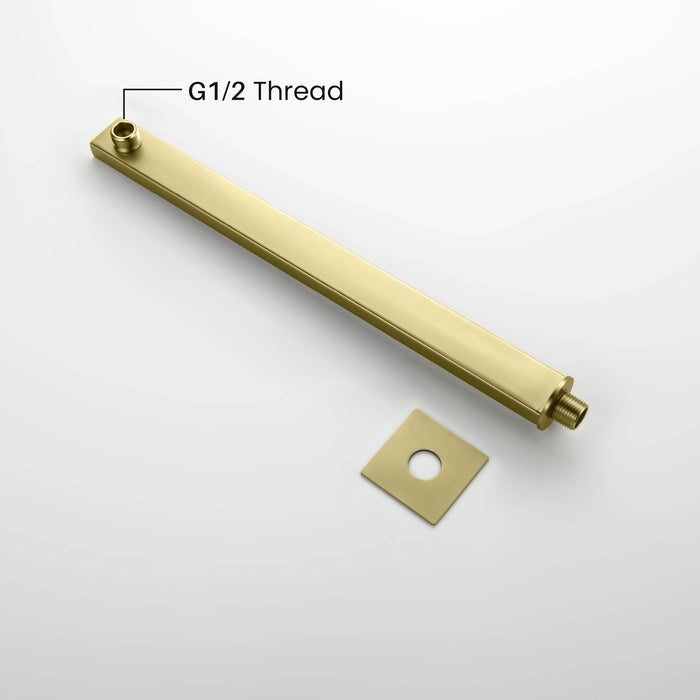 Quadra 16" Wall Mounted Shower Arm  - SA1601