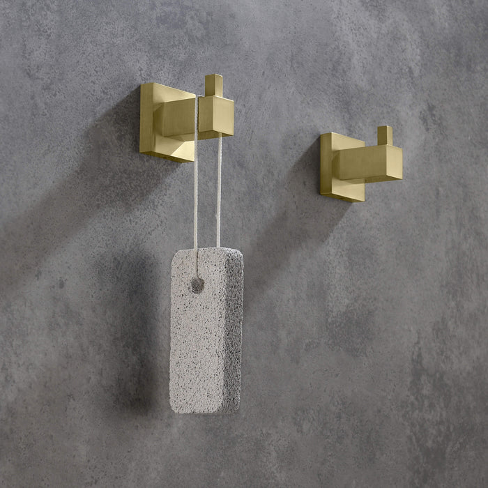 Quadra Bathroom Towel & Robe Hook - CBA-1501