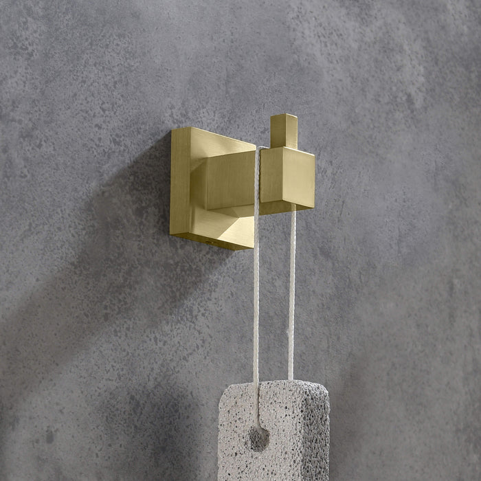 Quadra Bathroom Towel & Robe Hook - CBA-1501