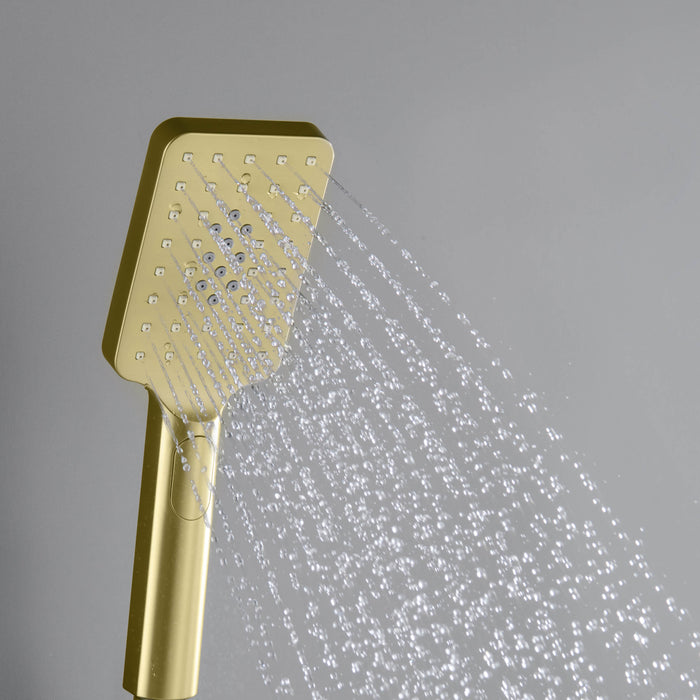 Quadro Premium ABS 3 Mode Handheld Shower Head - HS101