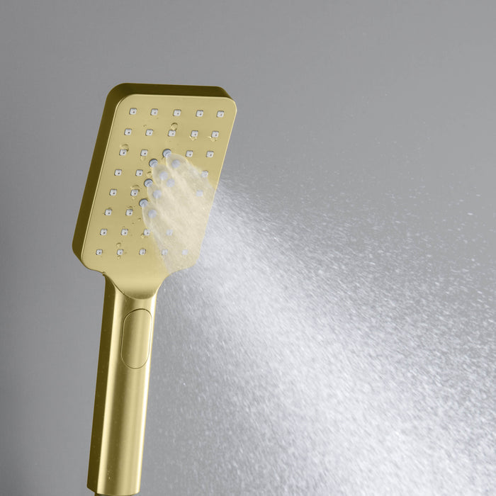 Quadro Premium ABS 3 Mode Handheld Shower Head - HS101