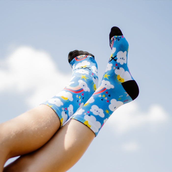 Rainbow Kids Crew Socks