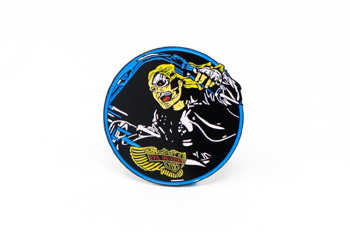 front of pin