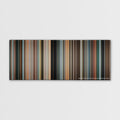 RED color palette canvas print: thousands of thin vertical stripes of color