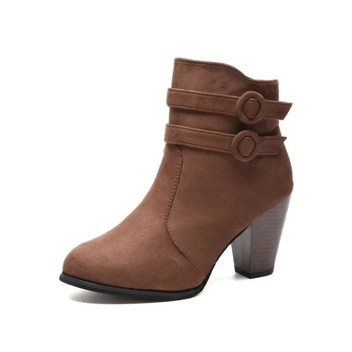 Retro Ankle Boots for Women – Timeless Elegance & Comfort
