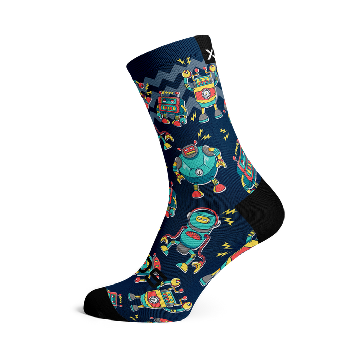 Robots Crew Socks