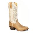 Roper Women's Della Cutter Toe Boot in Tan