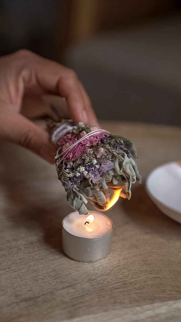 ROSE MAGIC MINI WAND | Heart Opening Smoke Bundle*