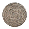 Round Rattan Placemat | Old Grey - Suzie Anderson Home