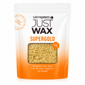 Salon System Just Wax Supergold Stripless Hot Wax 700g with beeswax for professional hair removal on all hair types and all body areas