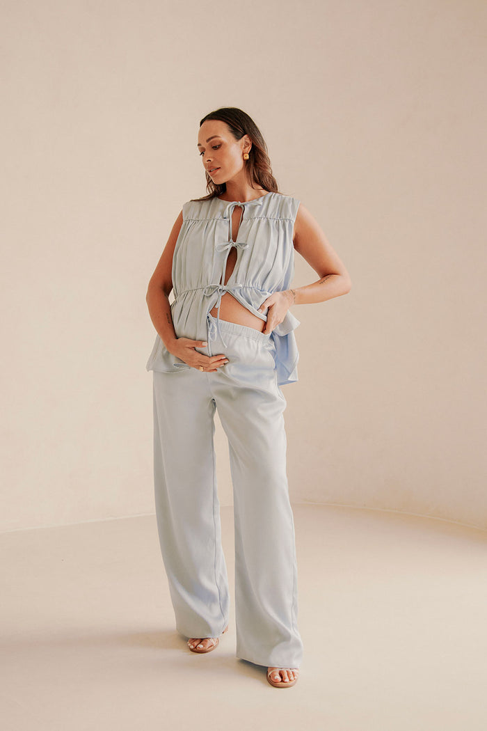 SAMPLE-Juliette Pants - Blue