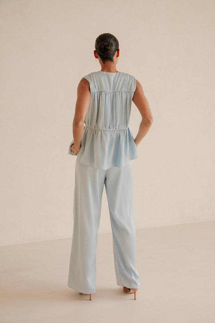 SAMPLE-Juliette Pants - Blue