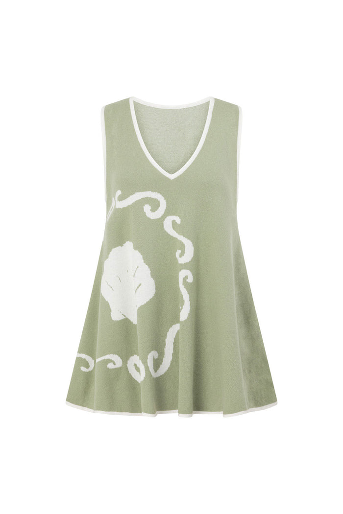 SAMPLE-Malani Top - Ocean Relic