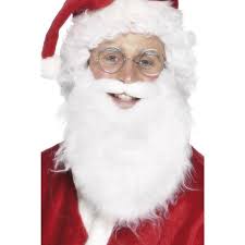 Santa Beard, White