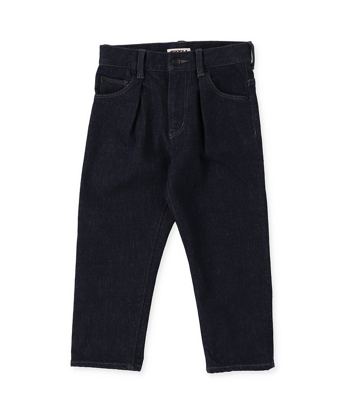 Selvedge Denim Suspender Tuck Pants