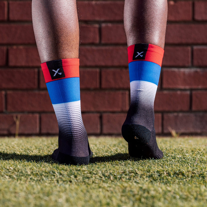 Serbia Flag Crew Socks