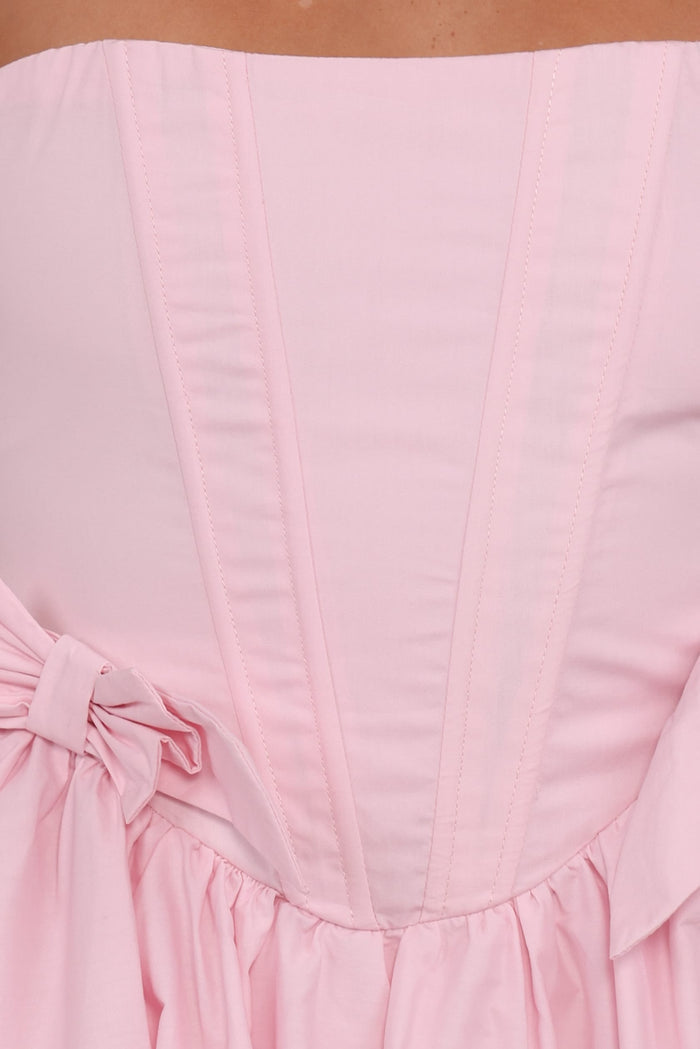 Petal and Pup USA DRESSES Seren Midi Dress - Pink (Hold for Amazon)