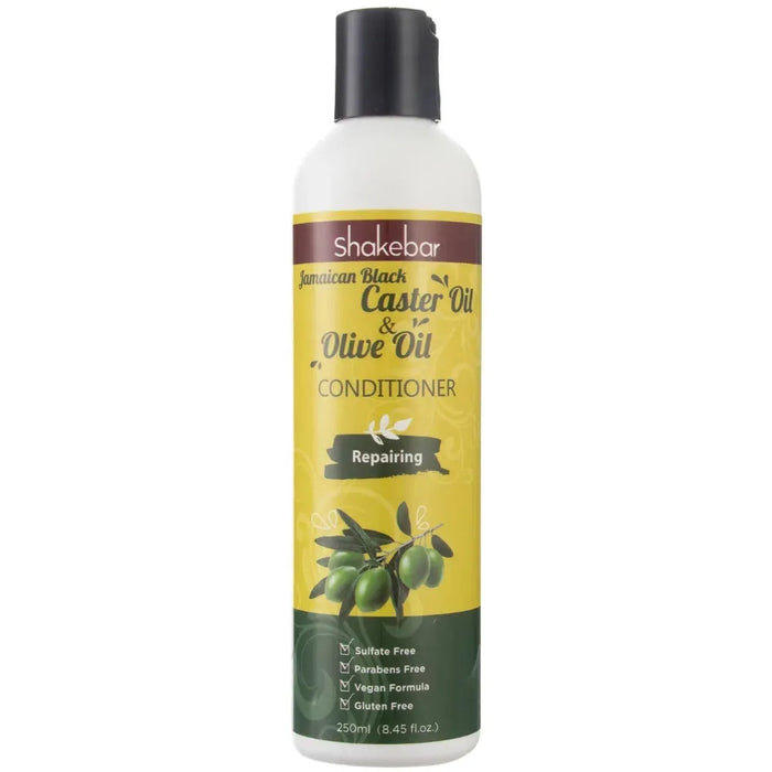 Shakebar Castor Oil & Argan Oil shampoo + conditioner - Hairgivers