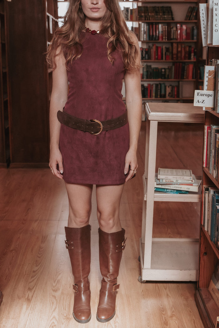 DRESSES Sharna Mini Dress - Burgundy