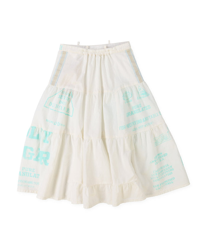 Sheeting Food Sack Remade Suspender Dress