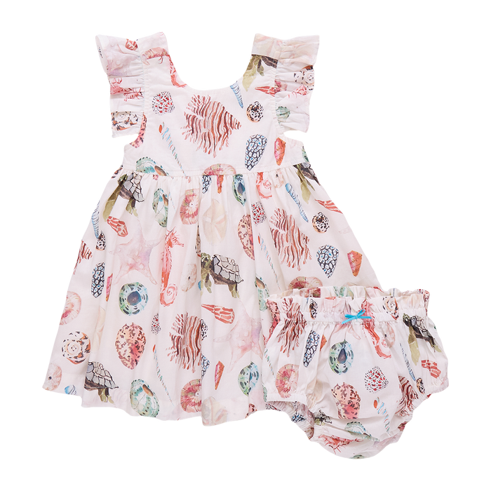 Shells Baby Dress Set