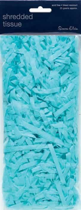 Shredded Tissue Paper - Turquoise