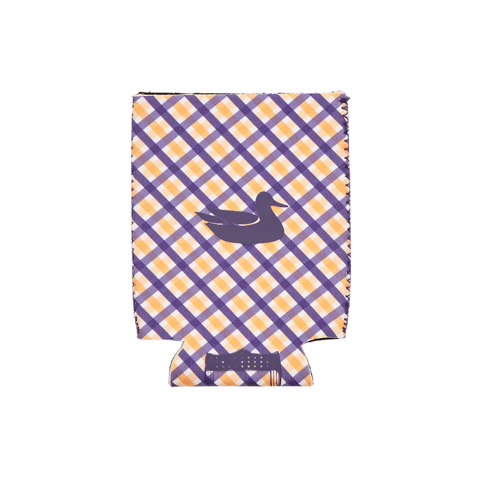 Gingham - Purple and Yellow / One Size