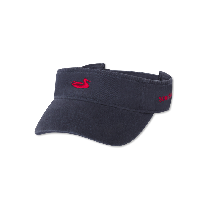Navy Visor with Red Duck / Regular