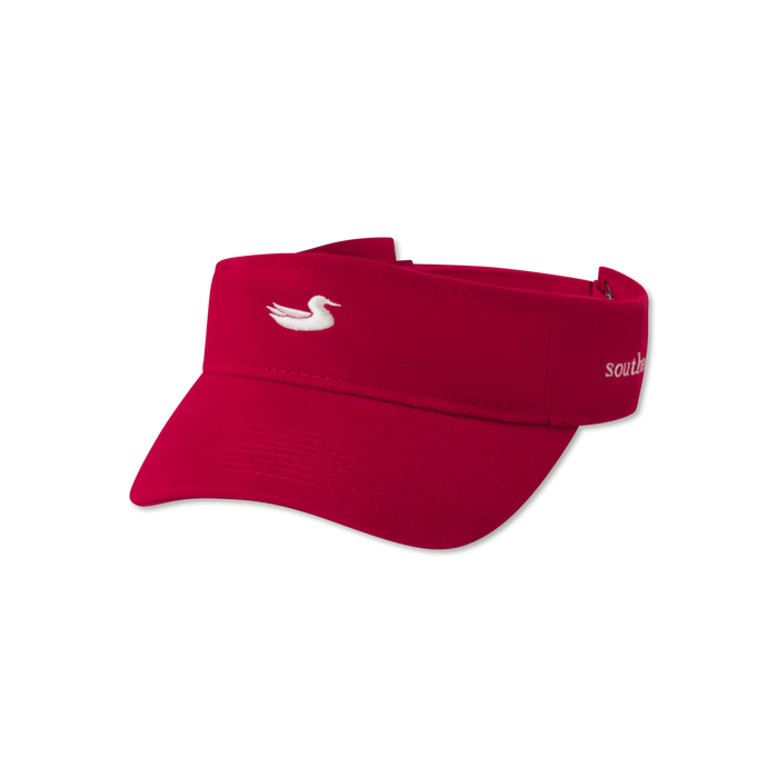 Crimson Visor with White Duck / Regular