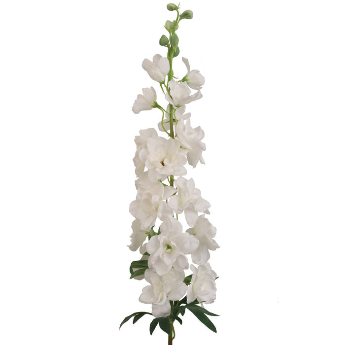 Artificial Premium White Delphinium-37" White Delphinium ArtificialFlowers