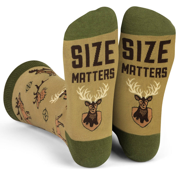 Size Matters (Hunting) Socks - Pine & Moss