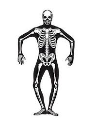 Skeleton Second Skin Costume Adults
