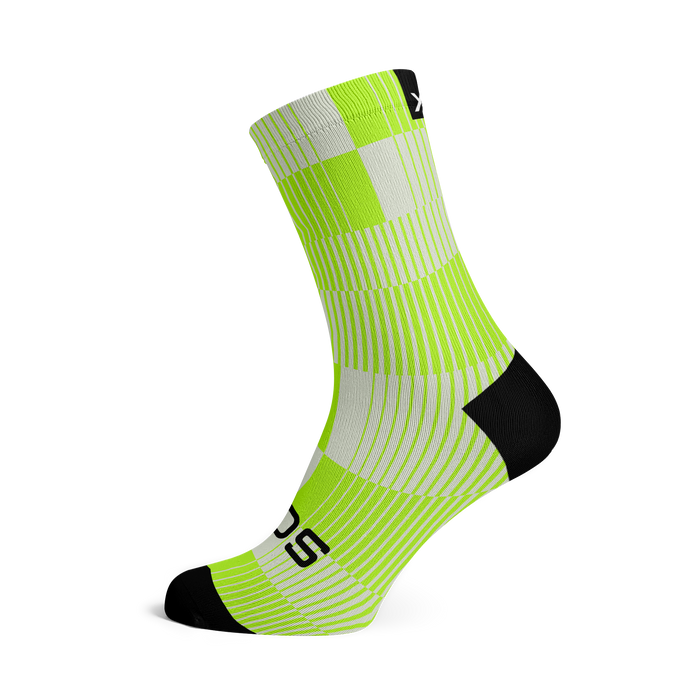 Slight Green Crew Socks