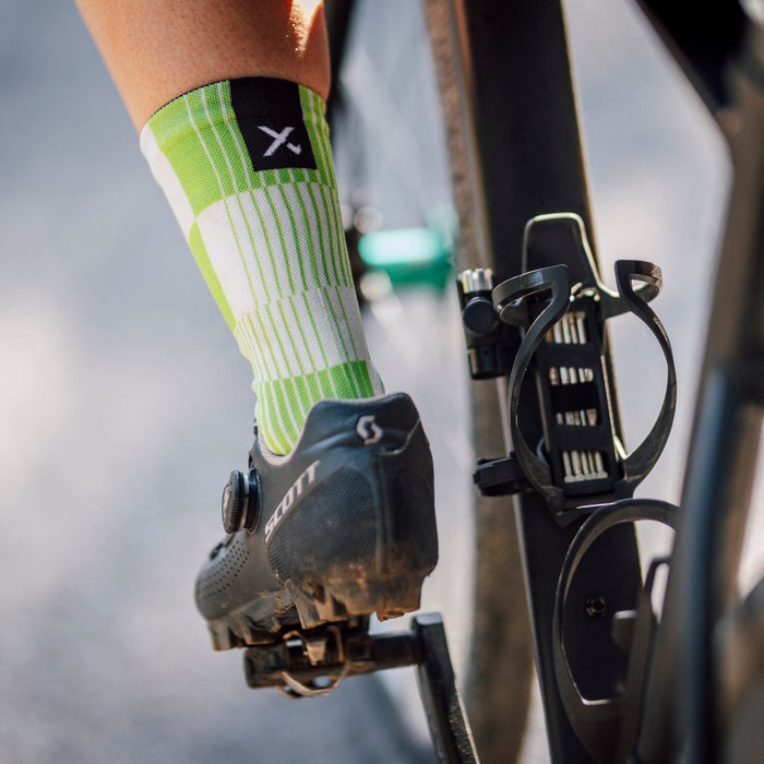 Slight Green Crew Socks