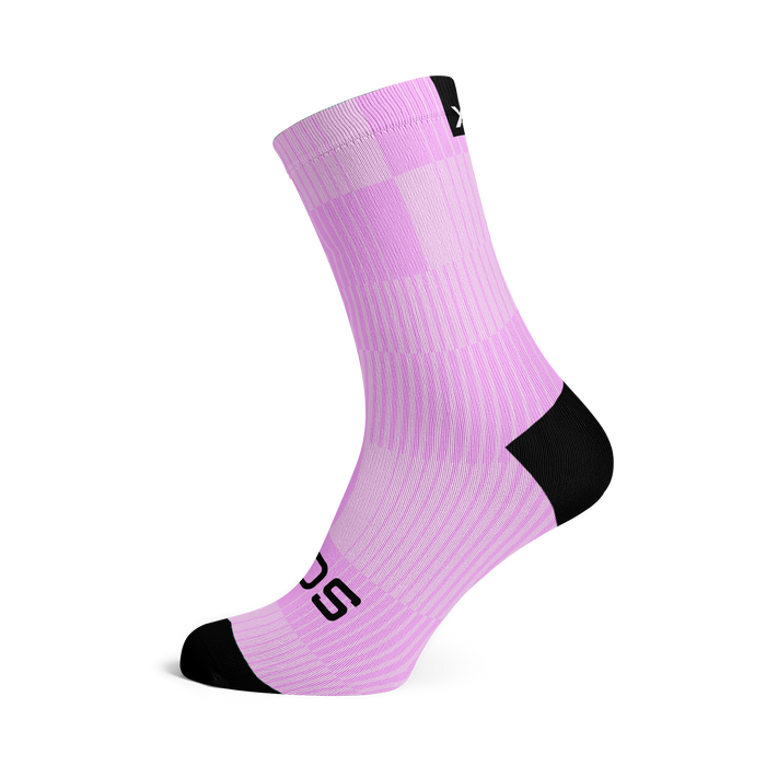 Slight Pink Crew Socks