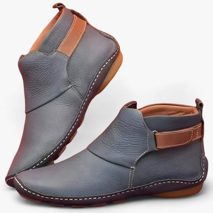 Slip-On Ankle Boots for Women – Bohemian Style & Everyday Comfort