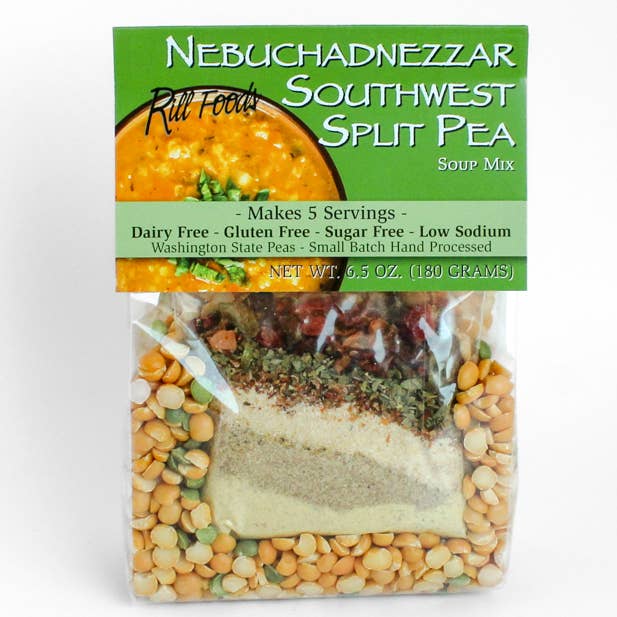 Small Nebuchadnezzar Southwest Split Pea Soup Mix - Pine & Moss