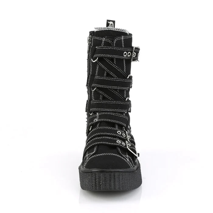 front of shoe on display