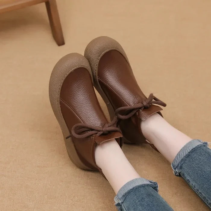 Soft Ankle Boots for Women – Retro Style & Comfortable Fit