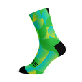 Solid Green Crew Socks