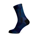 Solid Navy Crew Socks