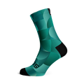 Solid Teal Crew Socks
