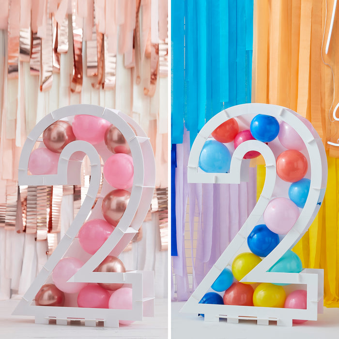 Standing Number Display