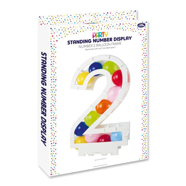 Standing Number Display