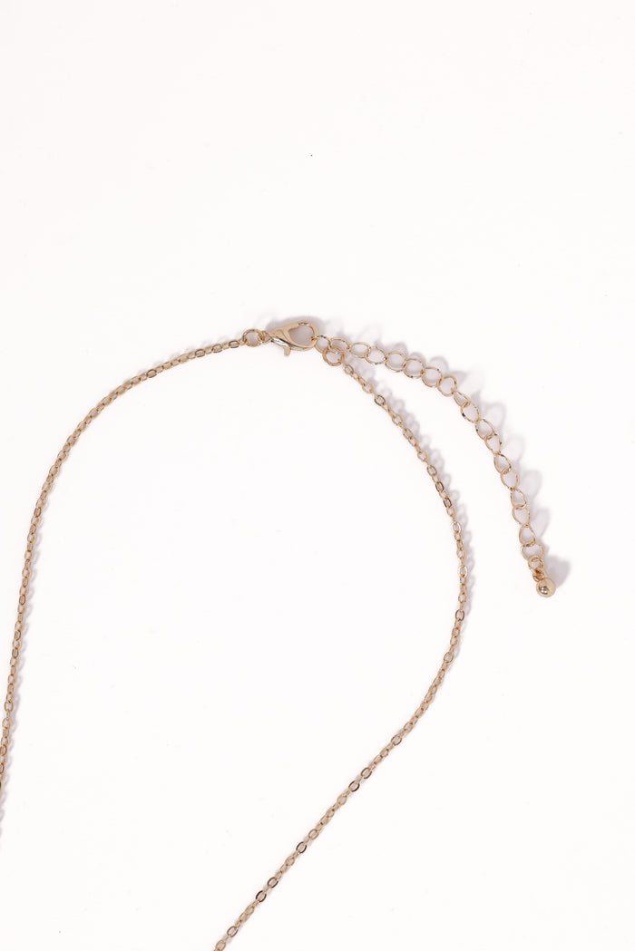 Petal and Pup USA ACCESSORIES Starfish Necklace - Gold One Size