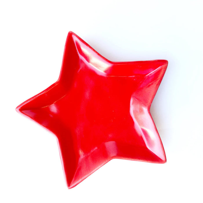 Stoneware Star Shaped Dish