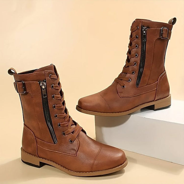 Stylish Side Zip Boots for Women – Comfortable & Versatile Footwear