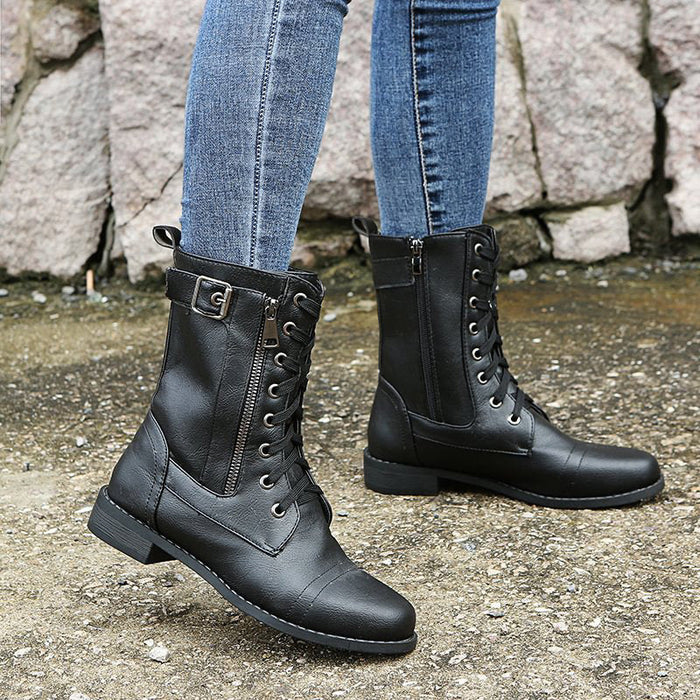 Stylish Side Zip Boots for Women – Comfortable & Versatile Footwear